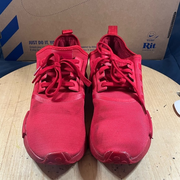 Adidas NMD_R1 SHOES Scarlet SIZE 12 - Picture 5 of 7
